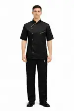 Muška kuharska bluza s drukerima Chef - Slika 2