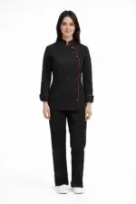 Ženska kuharska bluza s drukerima Chef - Slika 2