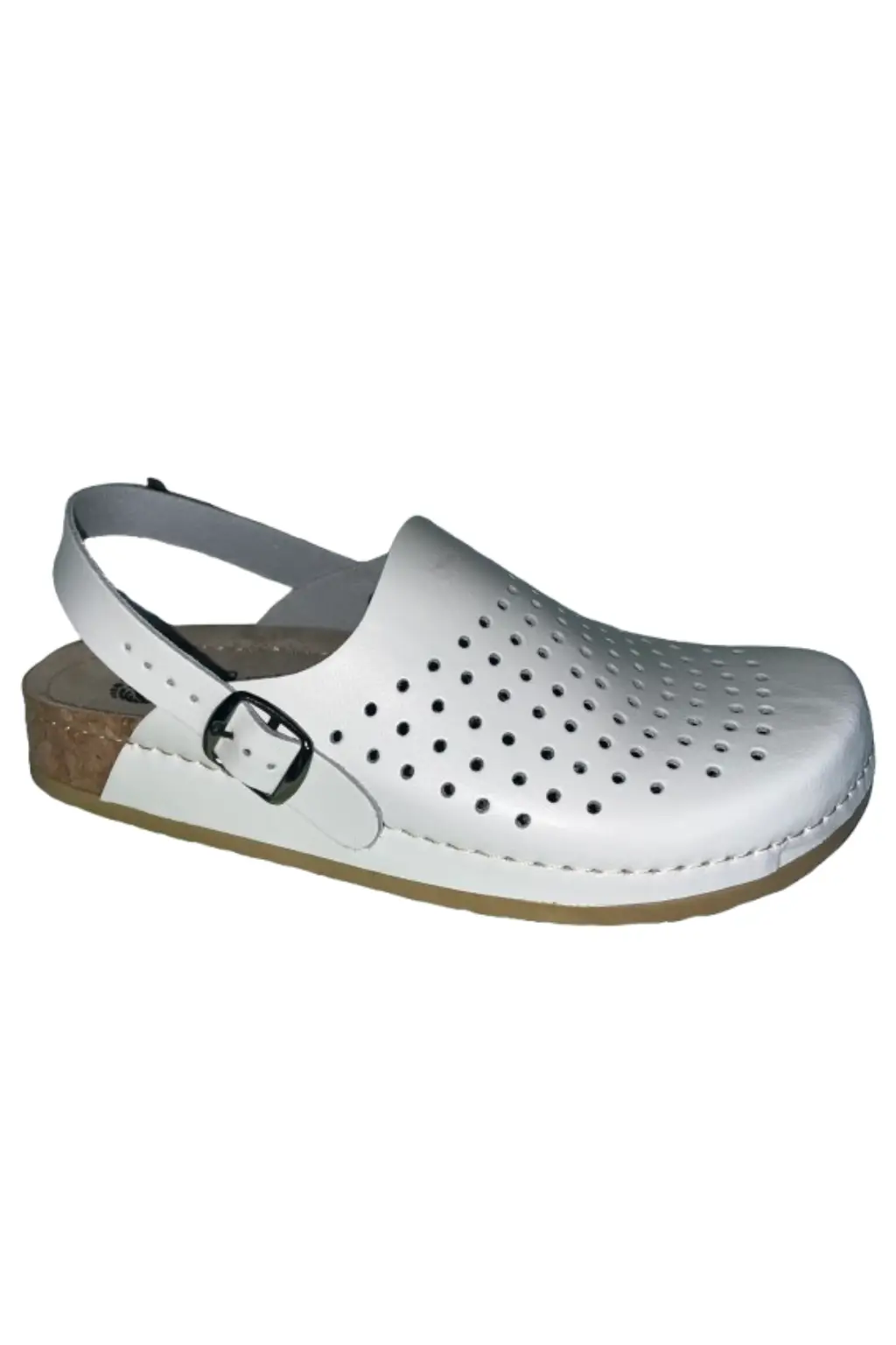 3 Ženske anatomske klompe Bijele 8116 MUBB - Slika 1